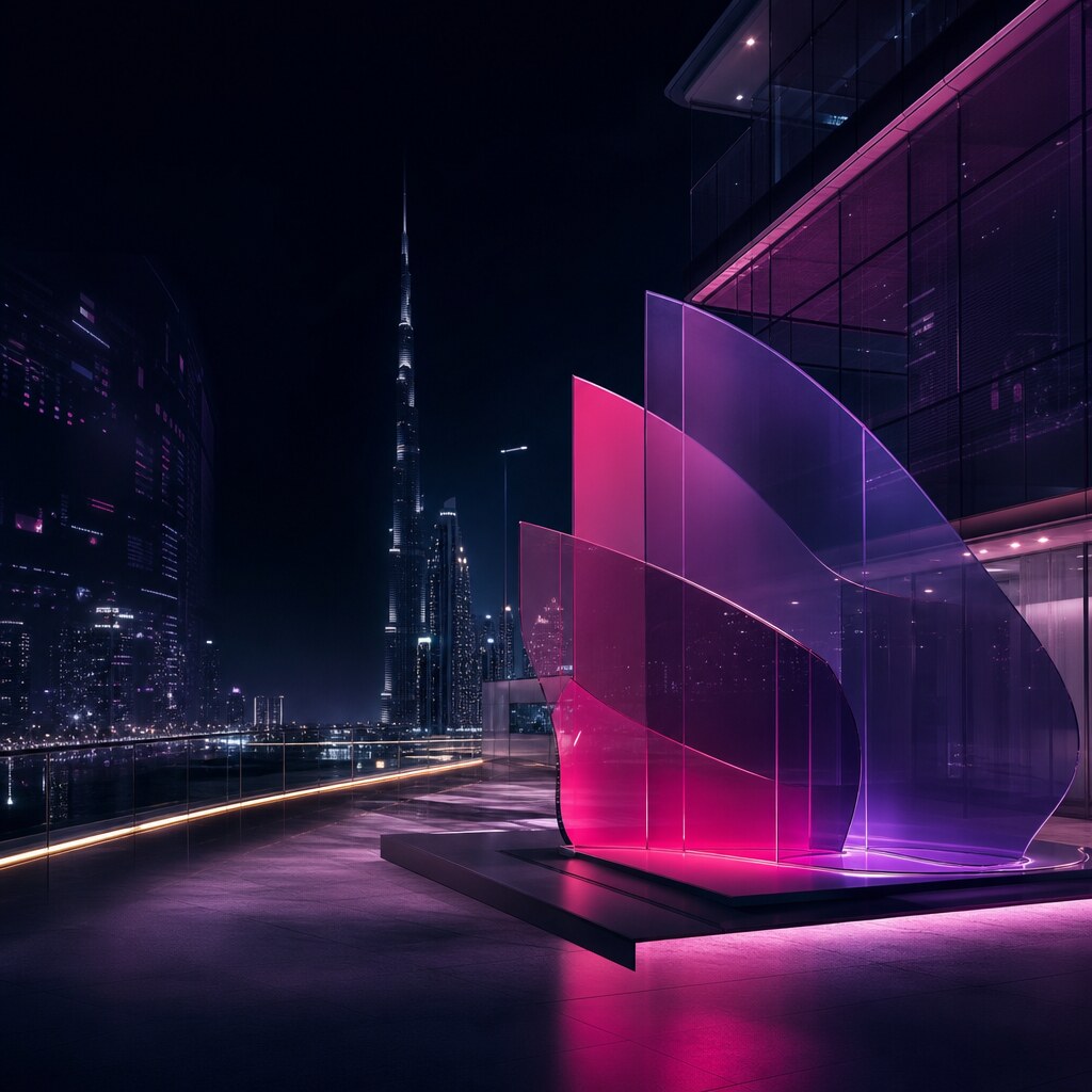 Dubai skyline representing UAE business